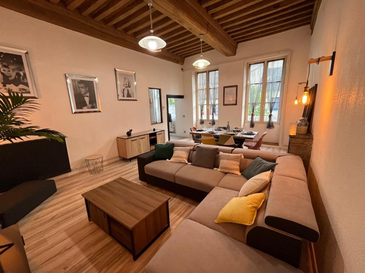 Appartement 6 Personnes - Au Coeur Du Centre Ville Paray-le-Monial Eksteriør bilde